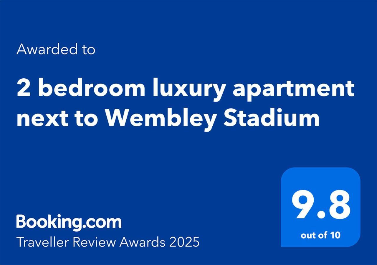 2025 Award Winning - 2 Bedroom Luxury Apartment Next To Wembley Stadium Londres Exterior foto